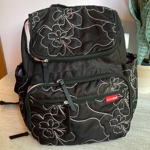 Skip hop floral diaper bag